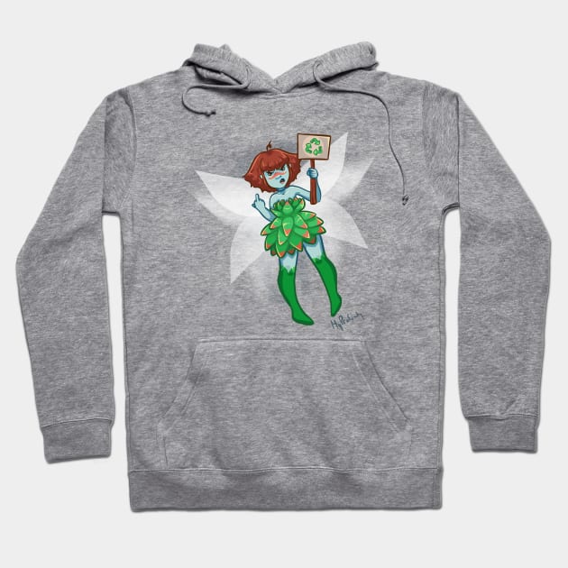 Badass Eco Fairy Hoodie by myprofanity